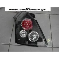 Φανάρια αυτοκινήτου πίσω Suzuki Swift 06- LED ΜΑΥΡΟ