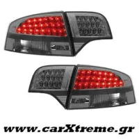 Φανάρι Πίσω Red Crystal Led Audi A4 Lim 04-08 (4 τεμ)