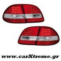 Φανάρι Πίσω Red Crystal Led Mercedes Benz E Class W211 T (Station Wagon) 06-09