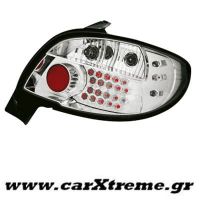Φανάρι Πίσω Crystal Led Peugeot 206 98-09