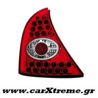 Φανάρι Πίσω Red Crystal Led Renault Clio II 98-01
