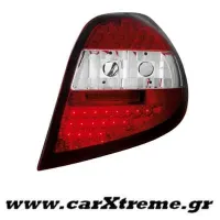 Φανάρι Πίσω Red Crystal Led Renault Clio 05 12 07
