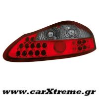 Φανάρι Πίσω Red Crystal Led Porsche Boxter 986 96-04
