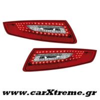Φανάρι Πίσω Red Crystal Led Porsche 911 997 04-08