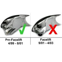 Μπροστινά Φλας Για Bmw 3 E46 Coupe/Cabrio 99-01 Κουμπωτά Μαύρα 2 Τεμάχια Sonar