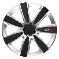 Τάσια Τροχών Αυτοκινήτου 13" GTX 102772 Carbon Μαύρο & Ασημί CBX 4 Τεμάχια