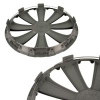 Τάσια Τροχών Αυτοκινήτου 15" GTX 102758 Carbon Μαύρο & Ασημί CBX 4 Τεμάχια