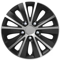 Τάσια Τροχών Αυτοκινήτου 15" Rapide 100358 NC Ασημί & Μαύρο CBX 4 Τεμάχια
