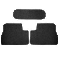 Πατάκια Αυτοκινήτου Universal Μοκέτα Passion Μαύρο 5 Τεμάχια