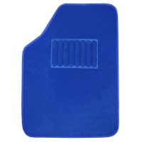 Πατάκια Αυτοκινήτου Universal Μοκέτα Luxury Μπλε 2 Τεμάχια