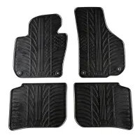Πατάκια Αυτοκινήτου Gledring 0335 Skoda Superb 3T 2009- 2015 Μαύρο 4 Τεμάχια