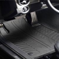 Πατάκια Αυτοκινήτου Gledring 0133 Fiat 500 2007-2012  Μαύρο 4 Τεμάχια