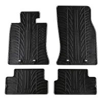 Πατάκια Αυτοκινήτου Gledring 0406 Mini Cooper / Mini One R55/R56/R57/R58/R59 2006-2014 Μαύρο 4 Τεμάχια