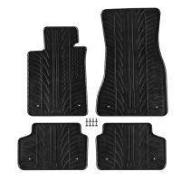 Πατάκια Αυτοκινήτου Gledring 0497 BMW Series 5 G30/G31 2017- Μαύρο 4 Τεμάχια