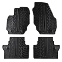 Πατάκια Αυτοκινήτου Gledring 0389 Volvo V70 2007- / XC70 2008- Μαύρο 4 Τεμάχια