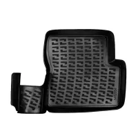 Πατάκια Σκαφάκια 3D Από Λάστιχο TPE Για Opel Corsa D / Opel Corsa Ε Rizline 4 Τεμάχια Μαύρα