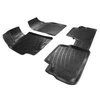 Πατάκια Σκαφάκια 3D Από Λάστιχο TPE Για Toyota Auris 2007-2012 Rizline 4 Τεμάχια Μαύρα