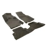 Πατάκια Σκαφάκια 3D Από Λάστιχο TPE Για Ford Ecosport 2012- Rizline 4 Τεμάχια Μαύρα