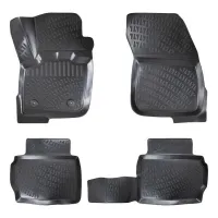 Πατάκια Σκαφάκια 3D Από Λάστιχο TPE Για Ford Mondeo MK5 2014- Rizline 4 Τεμάχια Μαύρα