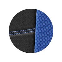 Καλύμματα Υφασμάτινα Sport All In One Μαύρο-Μπλε Ζευγάρι 4 Τεμάχια