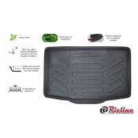 Πατάκι Πορτ-Παγκάζ 3D Σκαφάκι Από Λάστιχο TPE Για Fiat 500L 2014+ Μαύρο Rizline