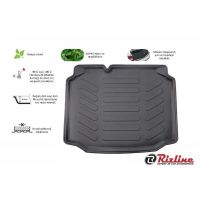 Πατάκι Πορτ-Παγκάζ 3D Σκαφάκι Από Λάστιχο TPE Για Seat Leon 5F 2011-2020 Μαύρο Rizline