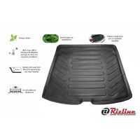 Πατάκι Πορτ-Παγκάζ 3D Σκαφάκι Από Λάστιχο TPE Για Skoda Kodiaq 2016- Μαύρο Rizline