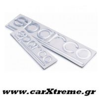 Μεταλλικά Αυτοκόλλητα 18cm Sparco