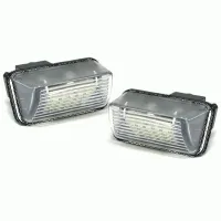 Led Φαναράκια Πινακίδας Για Peugeot 206,207,306,307,308, 406,407,5008,Partner / Citroen C3,C4,C5,Berlingo,Saxo,Xsara 2 Τεμάχια