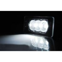 Led Φαναράκια Πινακίδας Για Audi A4 B8 / A5 B8 / Q5 8R / TT 8J / Skoda Yeti Fabia II Superb B6 Combi / VW Passat B6 Combi Canbus Με 3 Led