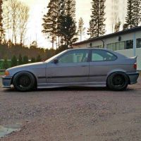 Αεροτομή Πορτ Παγκάζ Για Bmw 3 E36 90-99 Compact CSL Rocket Bunny Look Από Fiber Flex