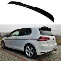 Αεροτομή Οροφής Πρόσθετο Για Vw Golf VII (7) 12-17 Για GTI & R Έκδοση Gloss Black Maxton Design Από Abs Πλαστικό
