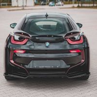 Αεροτομή Πορτ Παγκάζ Για Bmw i8 14-20 Lipspoiler Μάυρη Γυαλιστερή Maxton Design Από Abs Πλαστικό