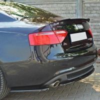 Αεροτομή Πορτ Παγκάζ Για Audi A5 8T 08-15 Coupe Μάυρη Mat Maxton Design Από Abs Πλαστικό