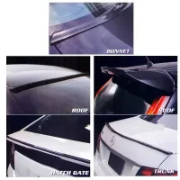 Αεροτομή Πορτ Παγκάζ Universal Lipspoiler Μαύρη 145x3.4cm Από Abs Πλαστικό (Soft)