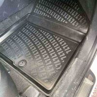 Πατάκια Σκαφάκια 3D Από Λάστιχο TPE Για Kia Sorento 15-20 Rizline 4 Τεμάχια Μαύρα