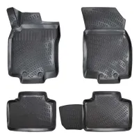 Πατάκια Σκαφάκια 3D Από Λάστιχο TPE Για Renault Koleos 16+ Rizline 4 Τεμάχια Μαύρα