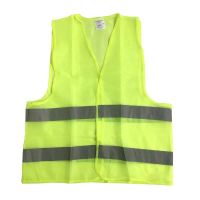 Γιλέκο Αντανακλαστικό Ασφαλείας Φωσφοριζέ Κίτρινο XXXL