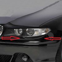 Φρυδάκια Μπροστινών Φαναριών Για Bmw 3 E46 Coupe Facelift 03-06 (κάτω φρυδάκι) 2 Τεμάχια