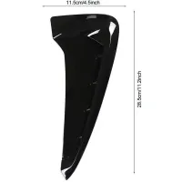 Αεραγωγοί Φτερών Για Bmw X5 F15 13-18 M-Look Χρώμιο / Μαύρο 2 pcs