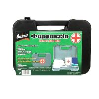 Σετ Ασφαλείας Αυτοκινήτου / Σετ ΚΤΕΟ 4 Τεμάχια Σε Θήκη Με Φερμουάρ Τρίγωνο, Φαρμακείο, Πυροσβεστήρας 1Kg, Γάντια Guard 01906