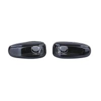 Πλαϊνά Φλας Φτερού Για Mercedes-Benz C W202 96-01 / CLK W208 97-02 / E W124 93-95 / W210 95-03 / SLK R170 96-04 / Vito W638 96-03 / Sprinter W901-W905 95-06 /  VW LT 98-06 Διαφανές Φιμέ 2 Τεμάχια