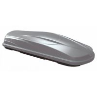 Μπαγκαζιέρα Οροφής Cube 470L Silver Mat Με Μονό Άνοιγμα