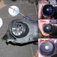 Στροβιλιστής Αέρα Διπλός Μπλε JBR8013/ UT-4044