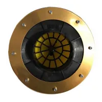 Φιλτροχοάνη Αυτοκινήτου Μανιτάρι HK Look Φ100mm Κίτρινο