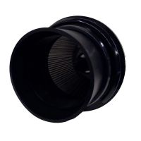 Φιλτροχοάνη Αυτοκινήτου Universal Με 4 Αντάπτορες Φ89/76/70/63.5mm Μαύρο/Γκρι