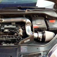 Φιλτροχοάνη Αυτοκινήτου Universal Με 4 Αντάπτορες Φ89/76/70/63.5mm Μαύρο/Γκρι