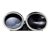 Μπούκες Εξάτμισης Διπλές Για Audi A3 8V 12-15 S3 Look 2 Τεμάχια