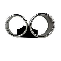 Μπούκες Εξάτμισης Διπλές Για Audi A4 B8 08-15 S4 Look 2 Τεμάχια