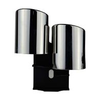 Μπούκες Εξάτμισης Διπλές Για Audi A4 B8 08-15 S4 Look 2 Τεμάχια